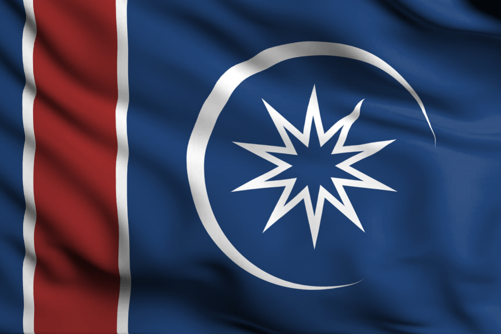 Flag of Nova -- waving.png